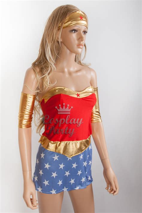 Sexy Super Wonder Woman Costume For Teen Girl For Cosplayhalloween