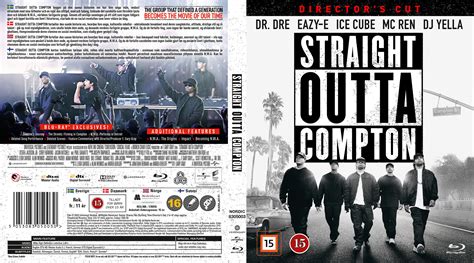 Coversboxsk Straight Outta Compton Blu Ray 2015 Nordic