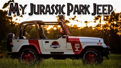 Welcome To My Jurassic Park Jeep Yj Build Youtube