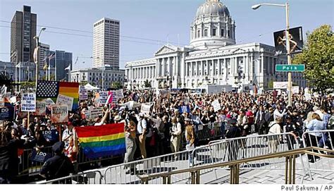 Same Sex Marriage Protestors Stop Traffic