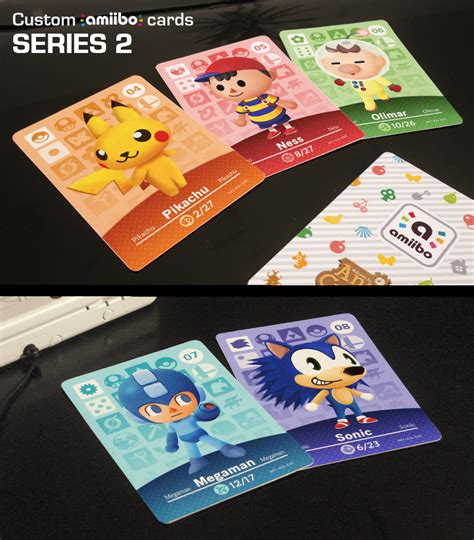 How to make amiibo cards. Custom Animal Crossing amiibo cards - SERIES 2 by NBros on DeviantArt