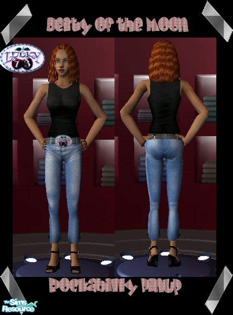 The Sims Resource Dotm Rockabilly Pinup Girl