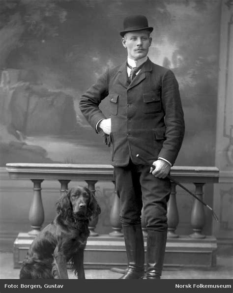 Gentleman With His Dog Vintage Suit Men Vintage Mens Fashion