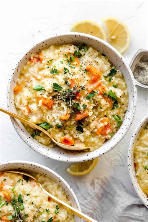These fast and healthy instant pot chicken recipes will make dinner easier. Instant Pot Chicken and Rice Soup | The Movement Menu