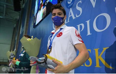 Turkish Swimmer Becomes Finswimming World Champion Turkish News
