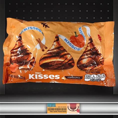 Hersheys Kisses Pumpkin Spice The Junk Food Aisle