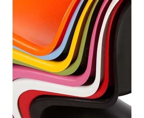 This version consists of a single piece of strong, flexible polypropylene with integral color. Kids S Side Chair - Inspired By Designs of Verner Panton ...