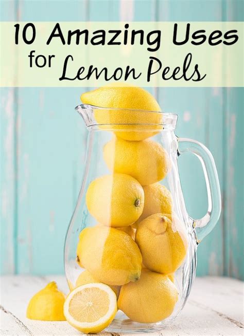 10 Amazing Uses For Lemon Peels Healthy Lifestyle