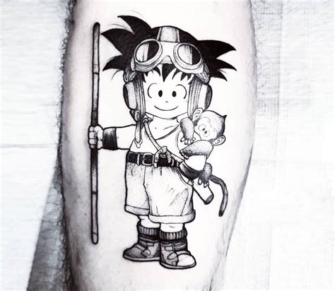 Son Goku Tattoo By Felipe Kross Photo 25486