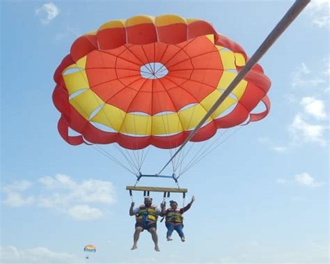 Soaring Heights: Parasailing Experiences with Stunning Views at Nusa Dua Beach
