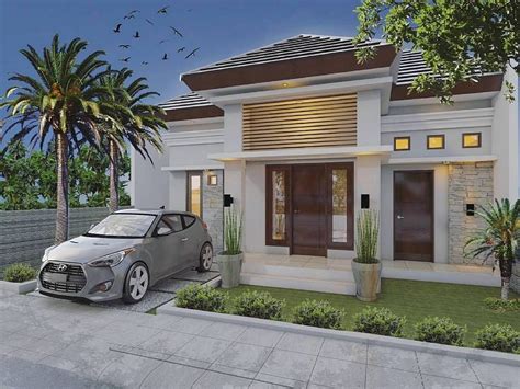 Teras adalah bagian yang berada paling depan dari sebuah rumah. Model Rumah Minimalis Dengan Teras Rumah Dari Batu Alam ...