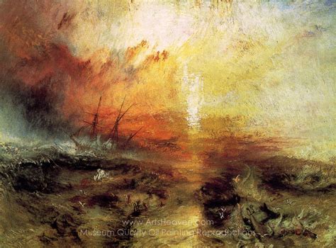 Joseph M W Turner The Slave Ship Painting Reproductions Save 50 75