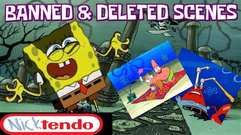 Top 10 Spongebob Banned And Deleted Scenes Youtube