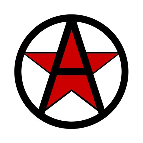 Socialist Anarchist Symbol By Bullmoose1912 On Deviantart Clipart