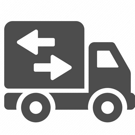 Delivery Move Moving Transportation Truck Vehicle Icon Download