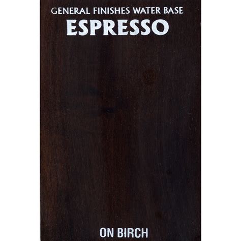 You could work around the rejuvenating shades of a cup of espresso. Wood Stain Espresso - 473ml