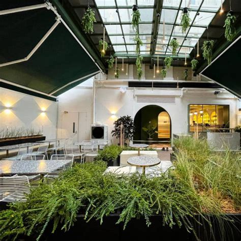 New Bukit Timah Café Has A Sunroof Outdoor Dining Hanging Plants For