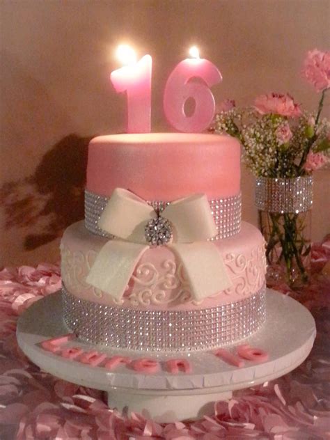 Sweet 16 Cake 16th Birthday Cake For Girls Sweet 16 Birthday Cake