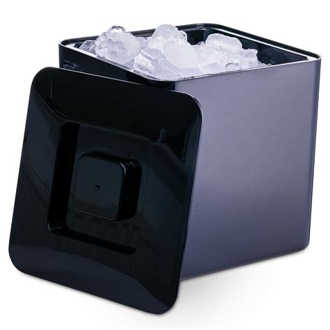 10 Litre Square Plastic Ice Bucket With Lid At Drinkstuff