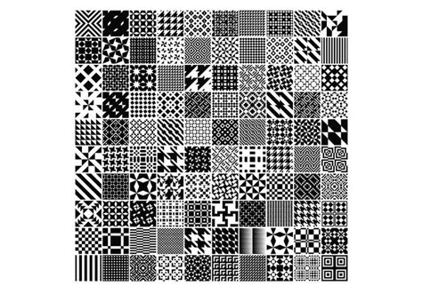 Pattern Vector Pack Of 100 Creative Design Pattern Vectors