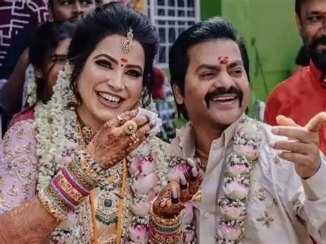 Tv Actress Sangeetha Gets Married To Beau Redin Kingsley