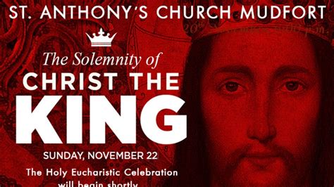 22nd November 2020 Feast Of Christ The King Youtube