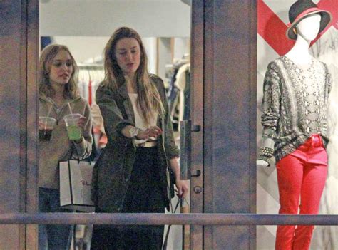 Amber Heard Bonds With Future Stepdaughter Lily Rose Depp During