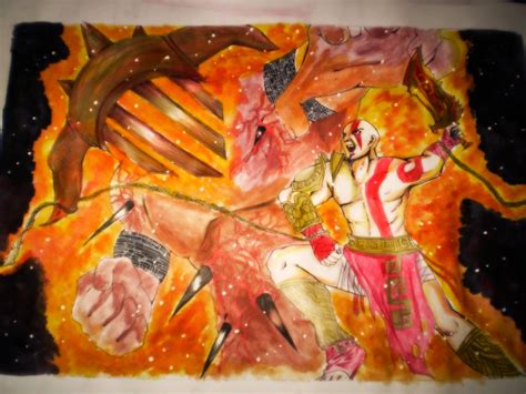 God Of War Kratos Vs Hades By Irumi17 On Deviantart