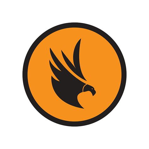 Stylish Silhouette Eagle Logo Vector Ai Eps Uidownload