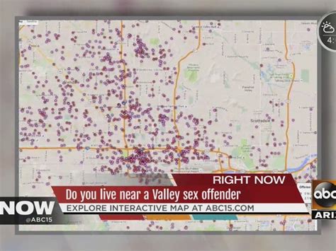 Map Do You Live Near A Valley Sex Offender