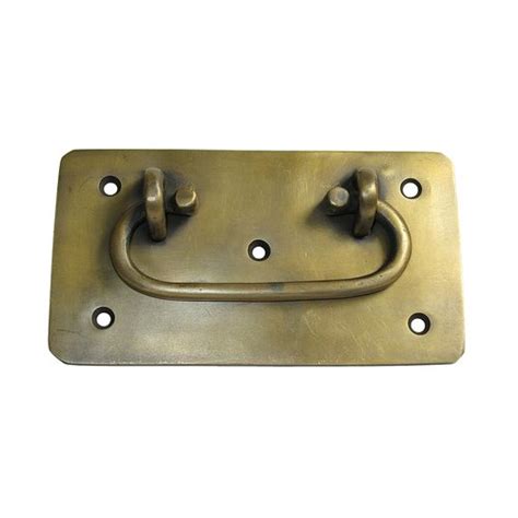 Traditional cabinet pull and plates 9.5, polished brass by brass accents, inc. Gado Gado Bail Pulls 3-7/8 Inch Center to Center ...