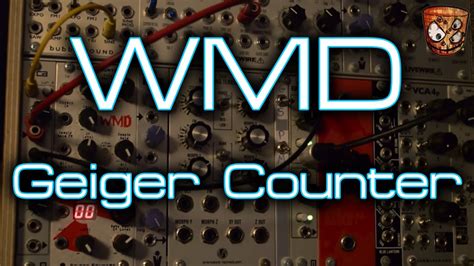 The wmd geiger counter is hundreds of entirely new face melting sounds. WMD - Geiger Counter - Wavetables Demo - YouTube