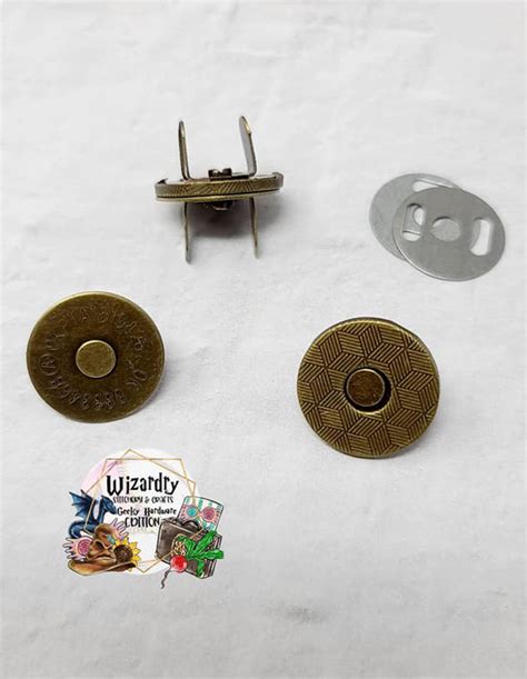 Ultra Thin Magnetic Snap 18mm Pack Of 10 — Wizardry Stitchery