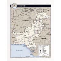 Large Road Map Of Pakistan With Cities And Airports Pakistan Asia