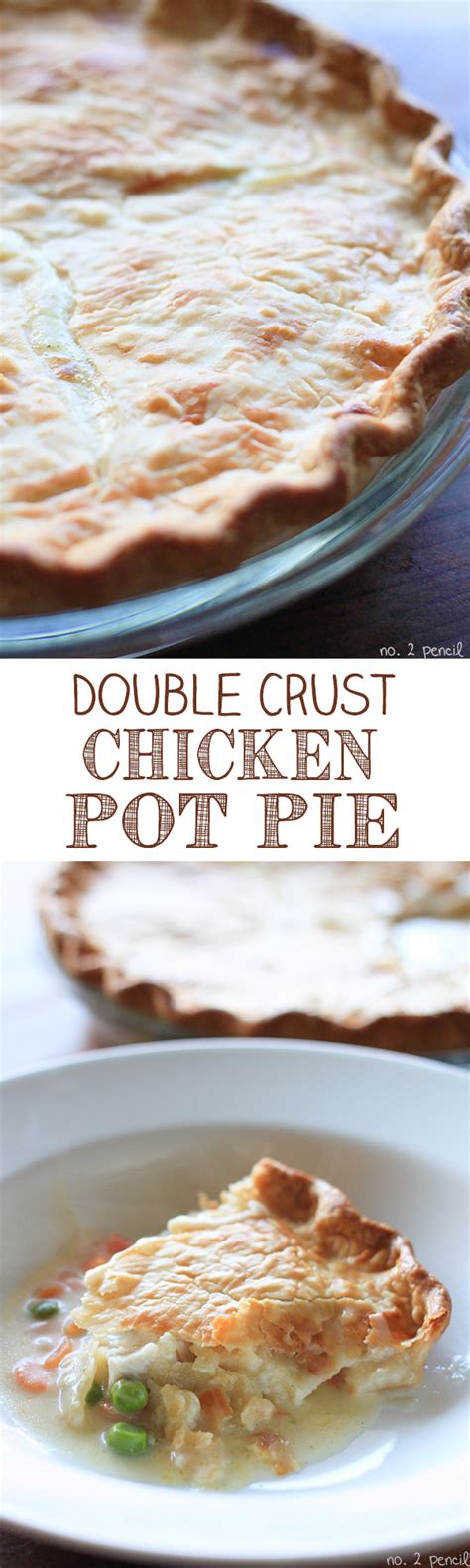 Fill the crust with the warm pot pie mixture. Double Crust Chicken Pot Pie - Great Freezer Meal Idea
