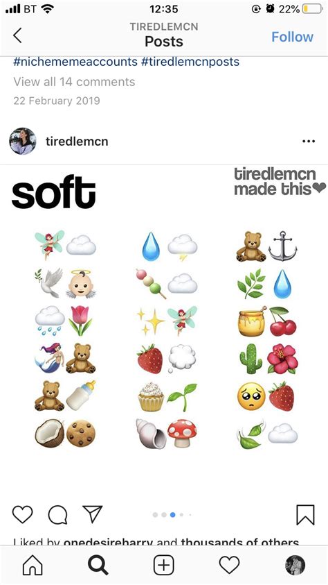 Soft Emoji Combos Combina Es De Emoji Ideias Para Legendas