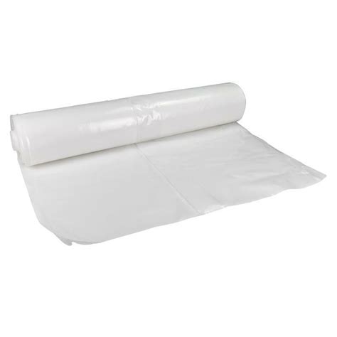 Norkan Plastic Poly Sheeting 10x25 3 Mil Translucent Visqueen Roll Ebay