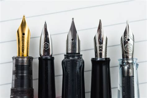 Fountain Pen Nib Options For Beginners How To Choose Your New Nib