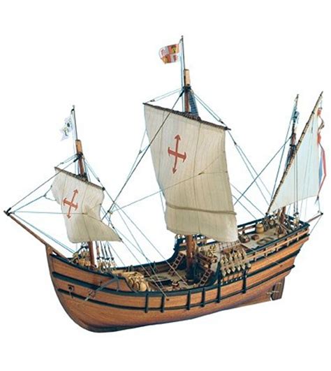 La Pinta Caravel Wooden Model Ship Kit At 165 Scale