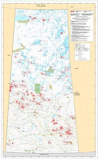 Saskatchewan Provincial Base Map Native Lands Reserves