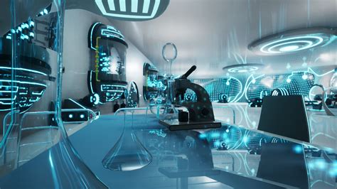 Modular Futuristic Sci Fi Medical Laboratory In Props Ue Marketplace