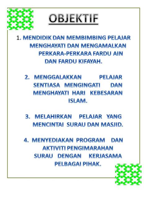 Memastikan 100% ibu bapa / penjaga menjadi ahli yang berdaftar secara sah dalam pibg semukhsin. Sekolah Menengah Kebangsaan Sungai Burong: Objektif dan ...