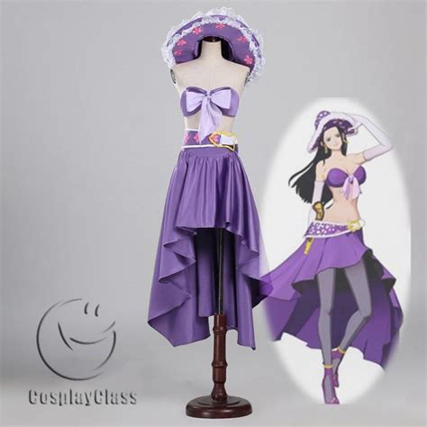 one piece nico robin purple cosplay costume cosplayclass