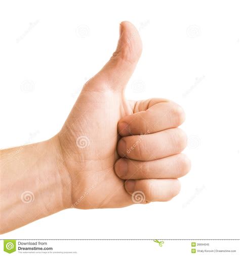 Thumbs Up Sign Royalty Free Stock Photo - Image: 26694045