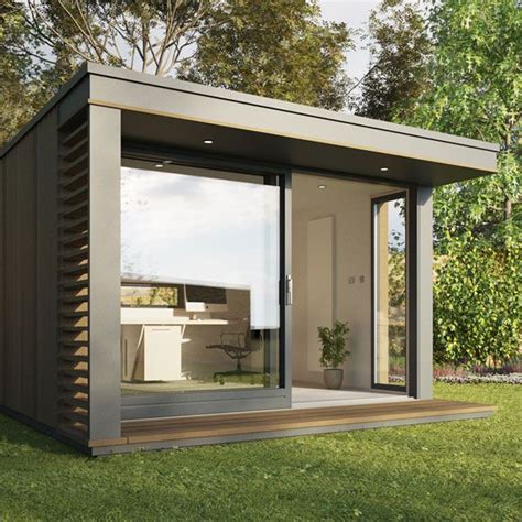 The garden office range pairs natural materials with black and anthracite composites to create a strikingly modern using our configurator you can design your perfect garden office with minimal effort, ensuring it's tailored to your ideas gallery. UK Garden Pods & Outdoor Office Building Designed By Pod ...