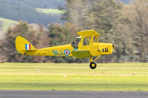 De Havilland Dh A Tiger Moth New Zealand Warbirds Association Inc