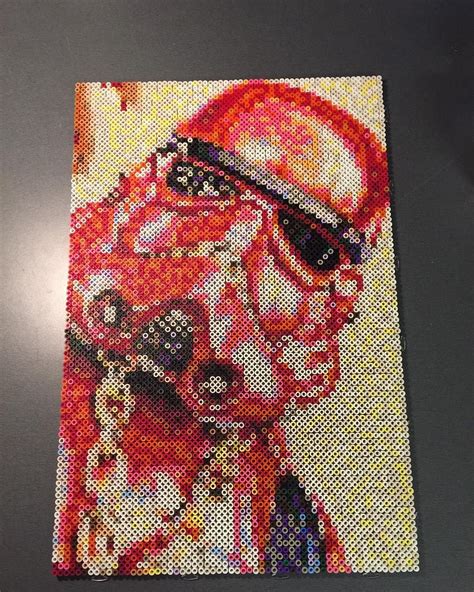 Stormtrooper Star Wars Perler Bead Art By Daniel Gustafsson Fuse Beads
