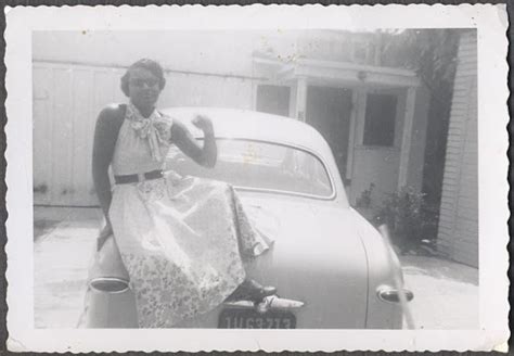 Go Over There By The Car Funny Vintage Snapshots Capture Women Sitting On Their Car