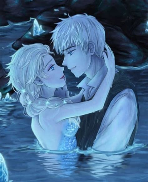 Pin By Cat Sith On Animation Jack Frost And Elsa Jack Frost Jelsa Fanart