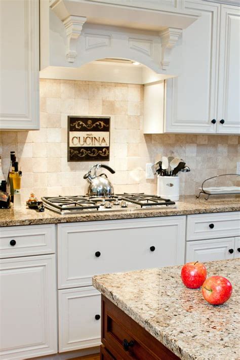 New venetian gold granite with white cabinets. Pin on Kitchens